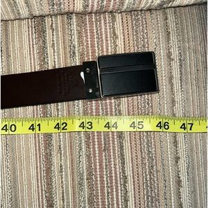 Kennth Cole Brown Hook Belt
